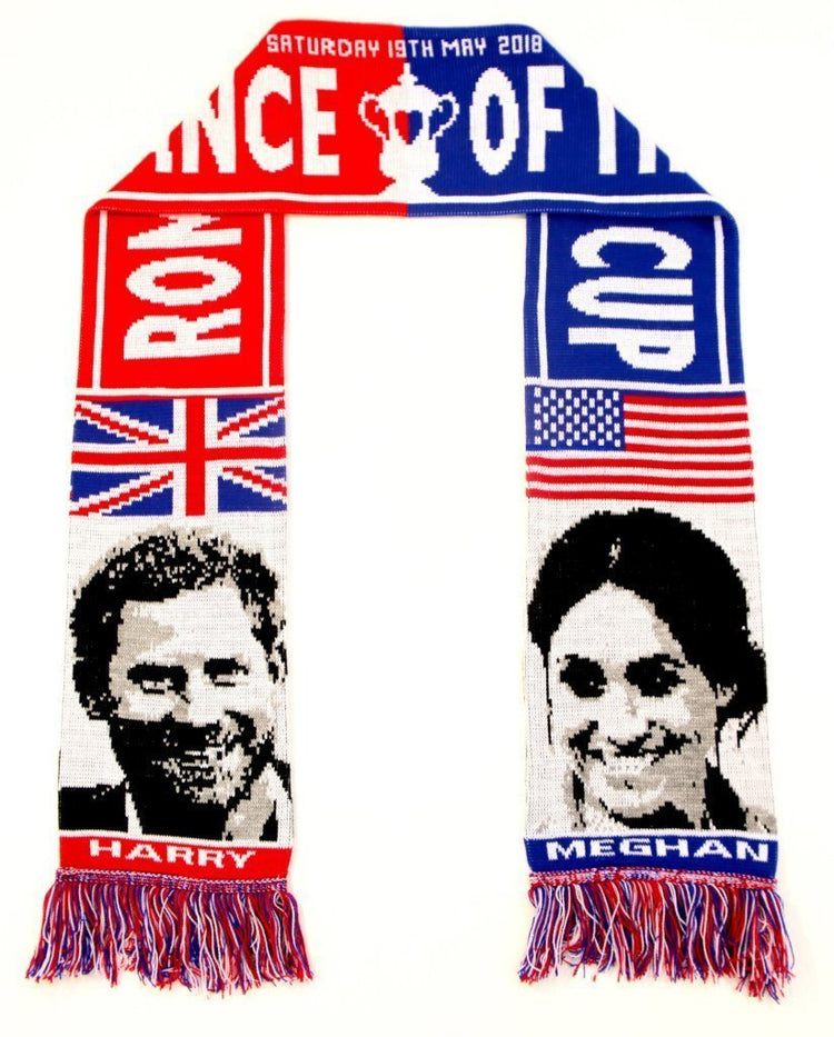 Romance of the Cup: The Royal Wedding Football Scarf