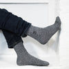 Stand4Socks - Homeless Grey Twisted Cotton Sock