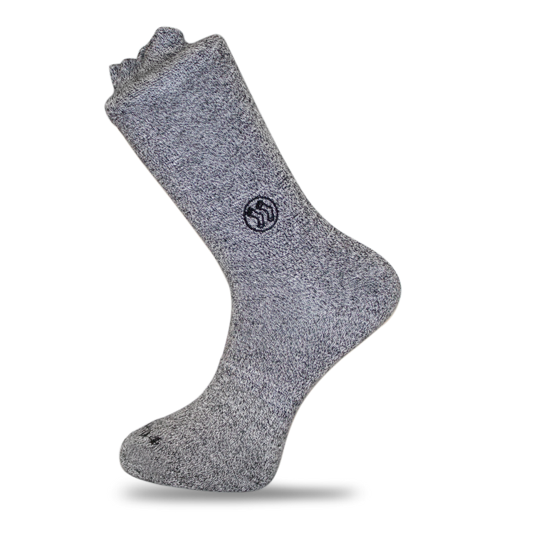 Stand4Socks - Homeless Grey Twisted Cotton Sock